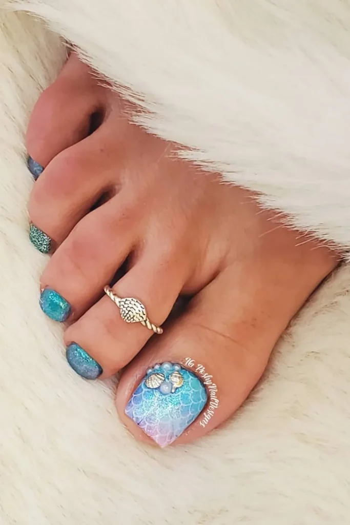 50+ Best Stunning Summer Toe Nails For 3 2.Summer Toe Nails