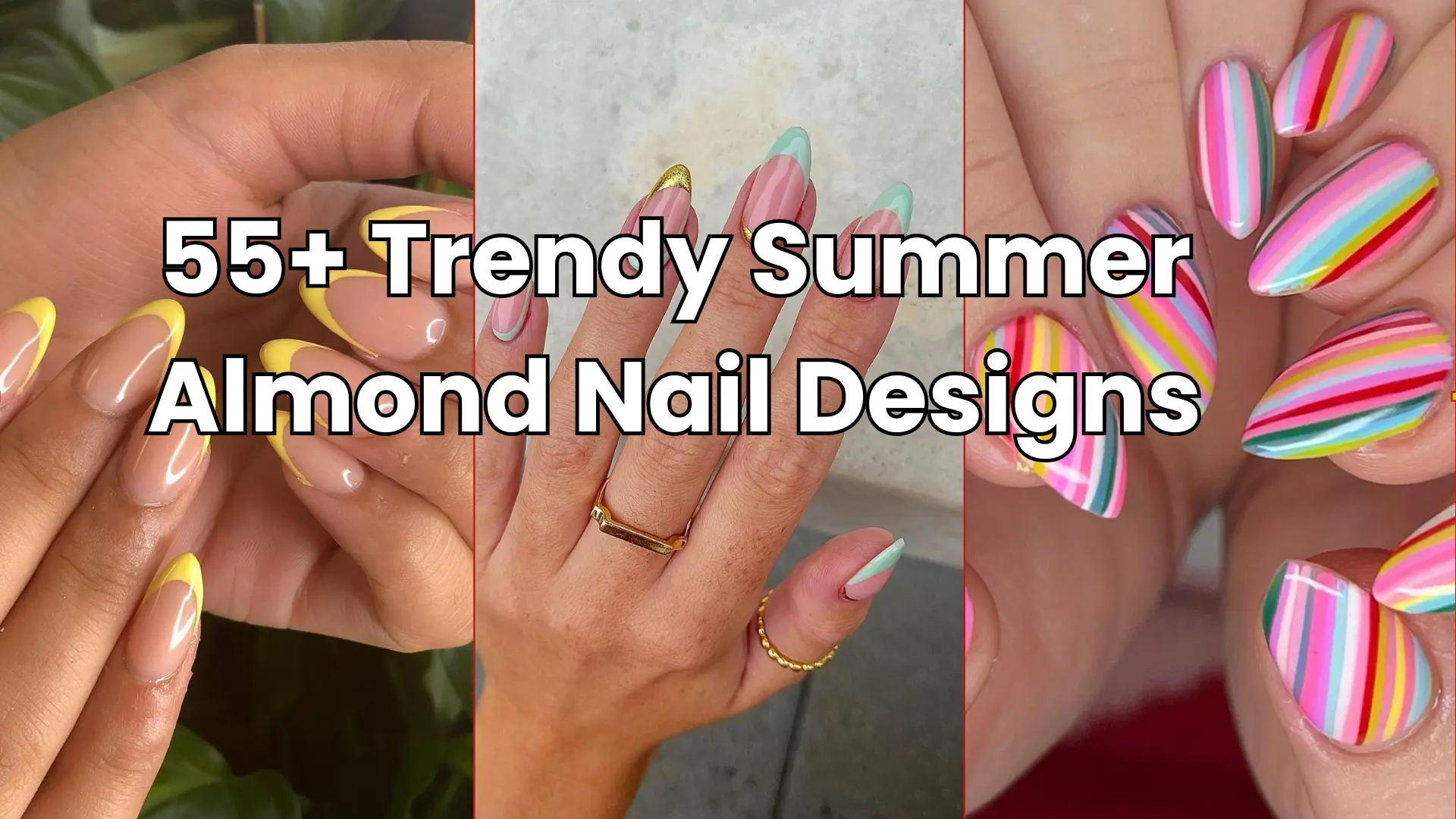 Bright Almond Nails 2025 Refresh