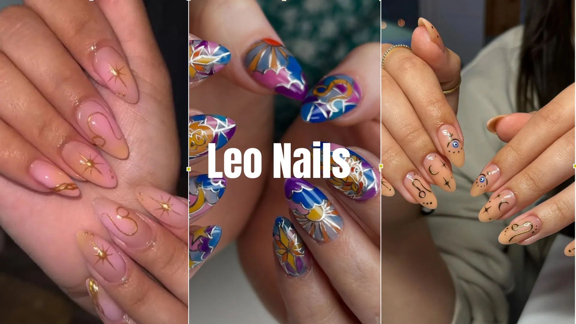 20 Best Leo Nails Designs for Bold, Glamorous Style