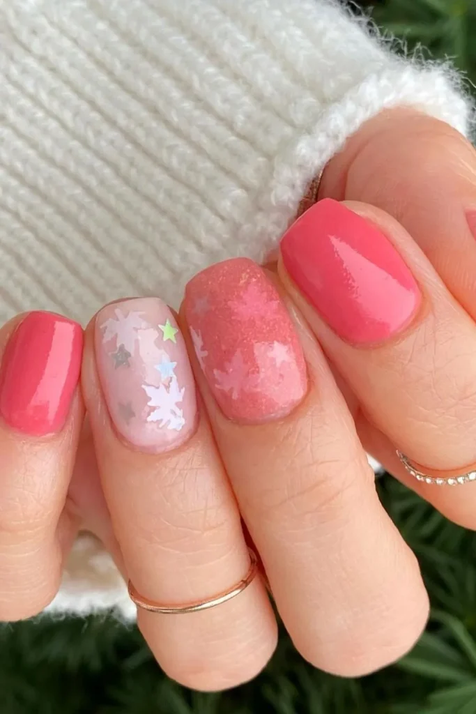 20+ Stunning Pink Fall Nails Ideas For 2025 19 Pink Fall Nails 18
