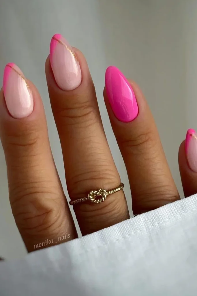 20+ Stunning Pink Fall Nails Ideas For 2025 5 Pink Fall Nails 4