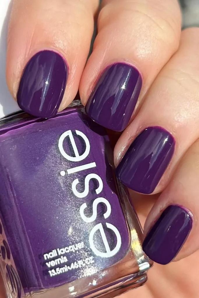 Purple Fall Nails 17