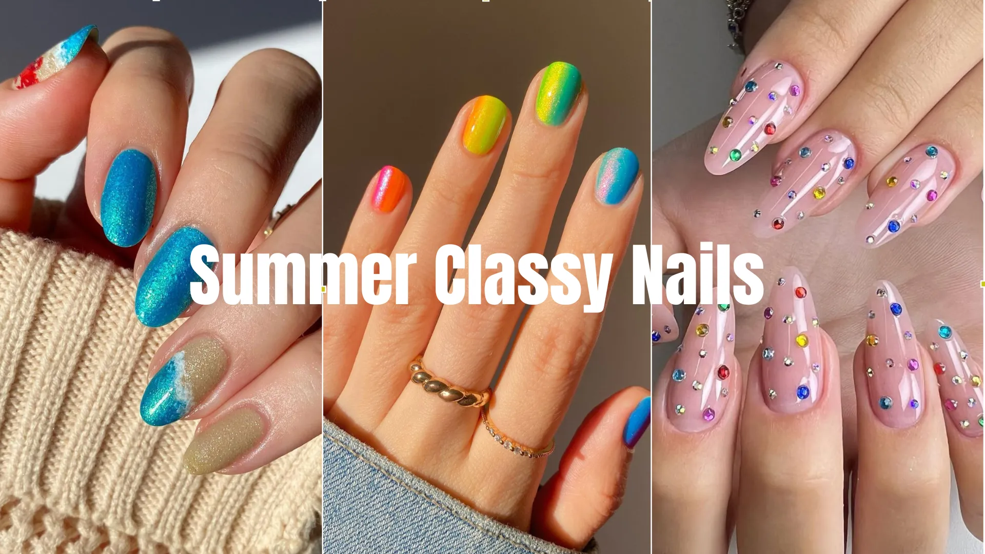 Summer Classy Nails That Define Chic and Elegant Style