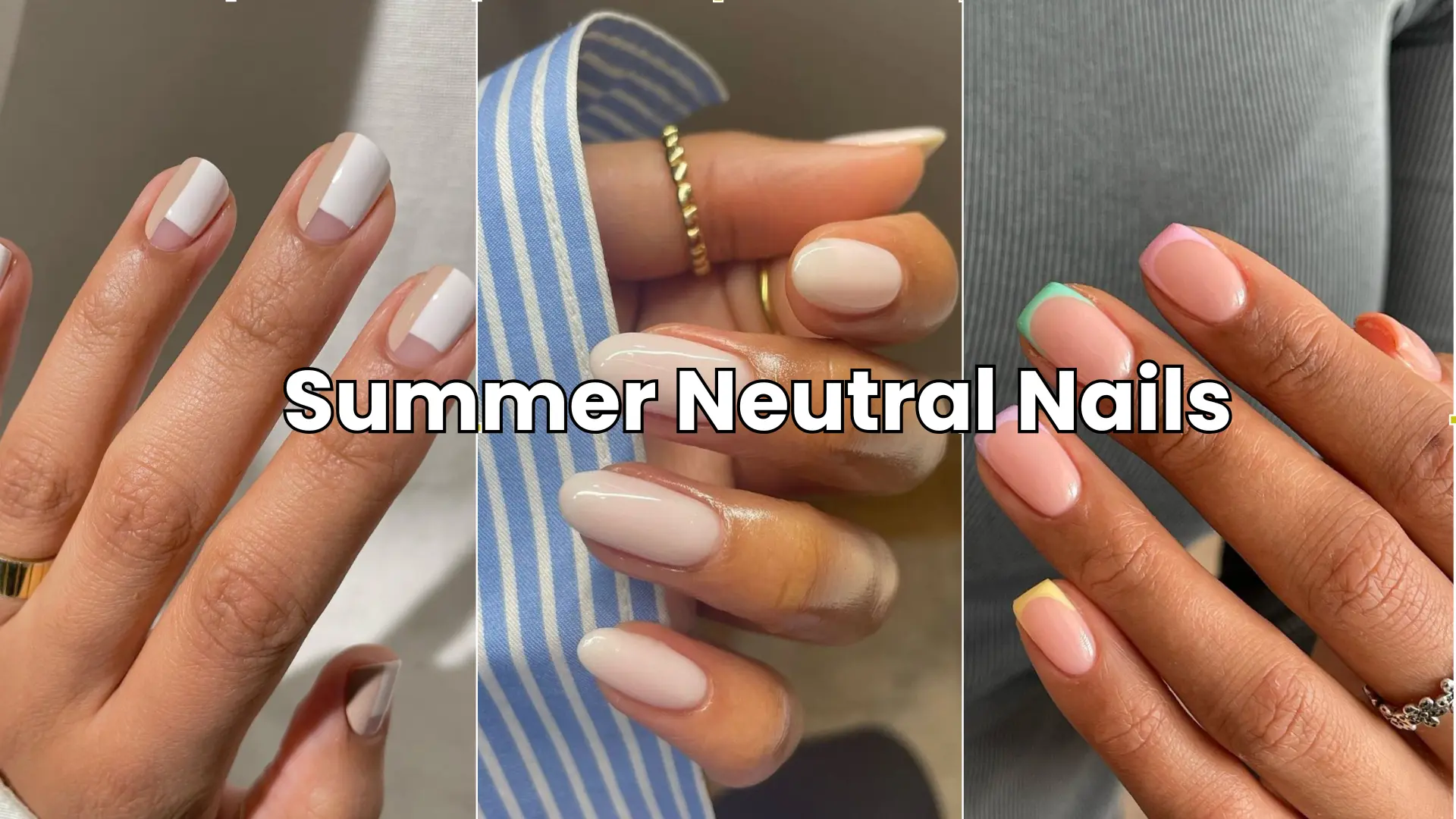 60 Trending Summer Neutral Nails For
