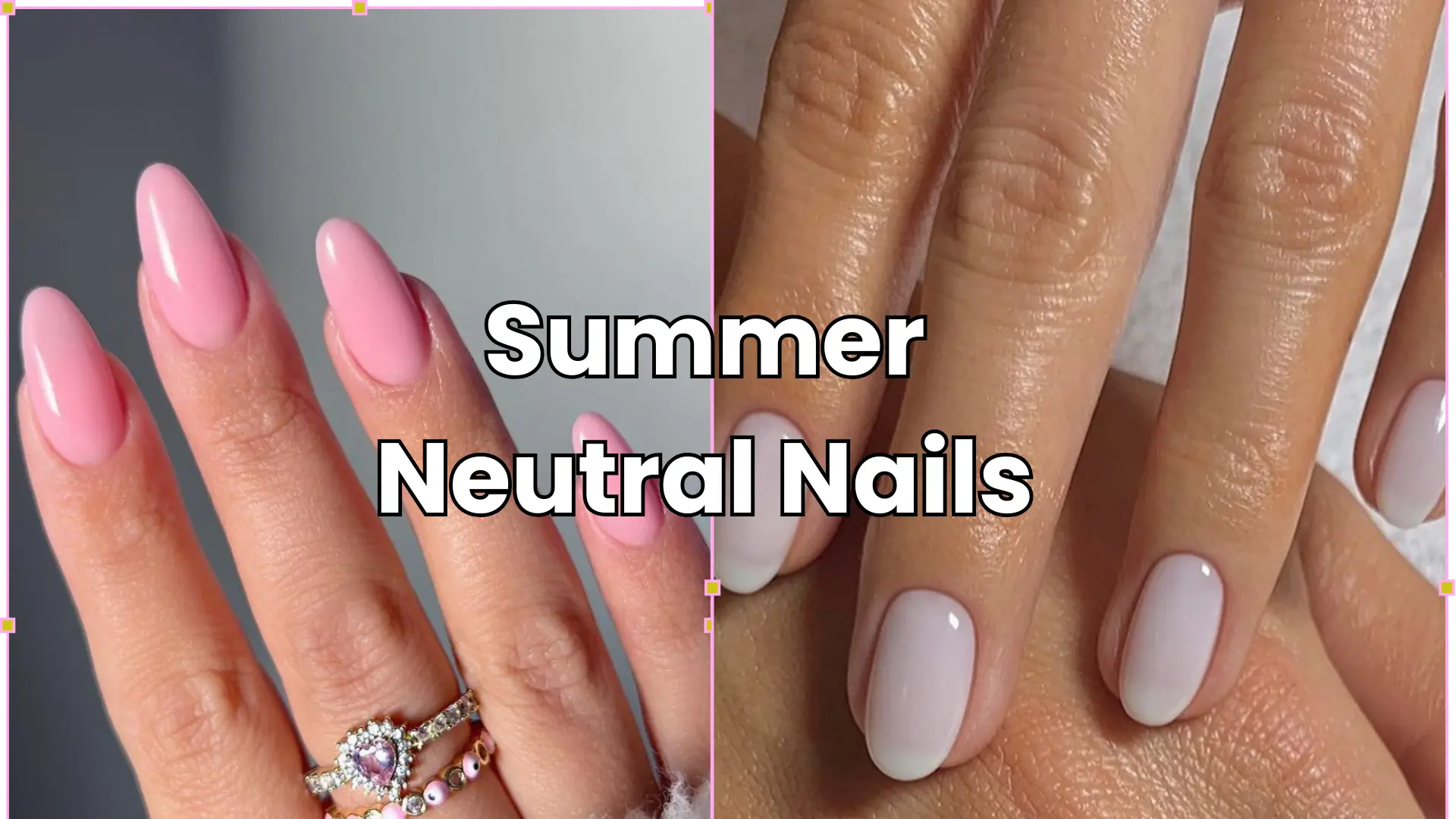 Summer Neutral Nails