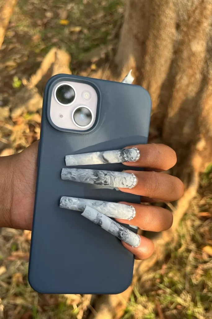 45+ Extra Baddie Nails Designs | For Diva Looks 21 extra baddie nails 21