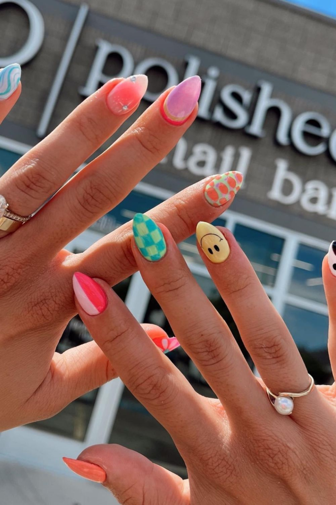 55 Trendy Summer Almond Nails Designs | Must Try In 7 image 2