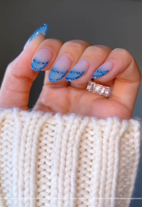 50+ Trendy Summer Blue Nails Design For 52 image 21