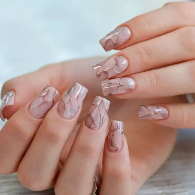 50 Chic Summer Neutral Nails to Try in 50 image 7