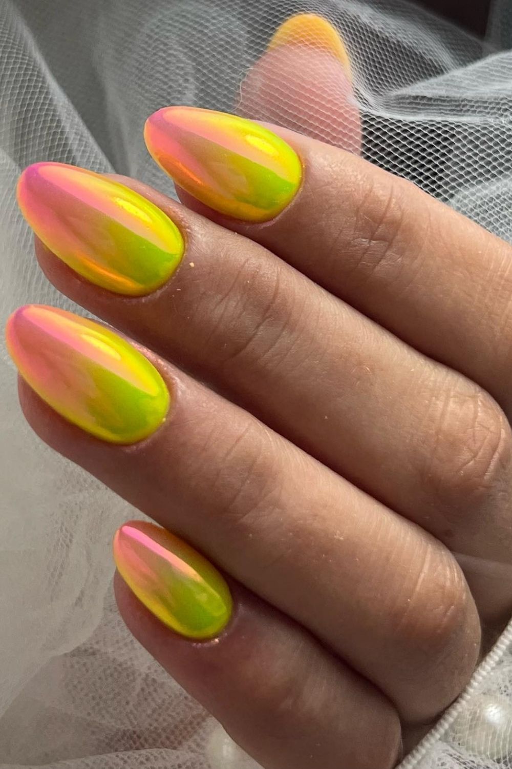 55 Trendy Summer Almond Nails Designs | Must Try In 34 Neon Glow
