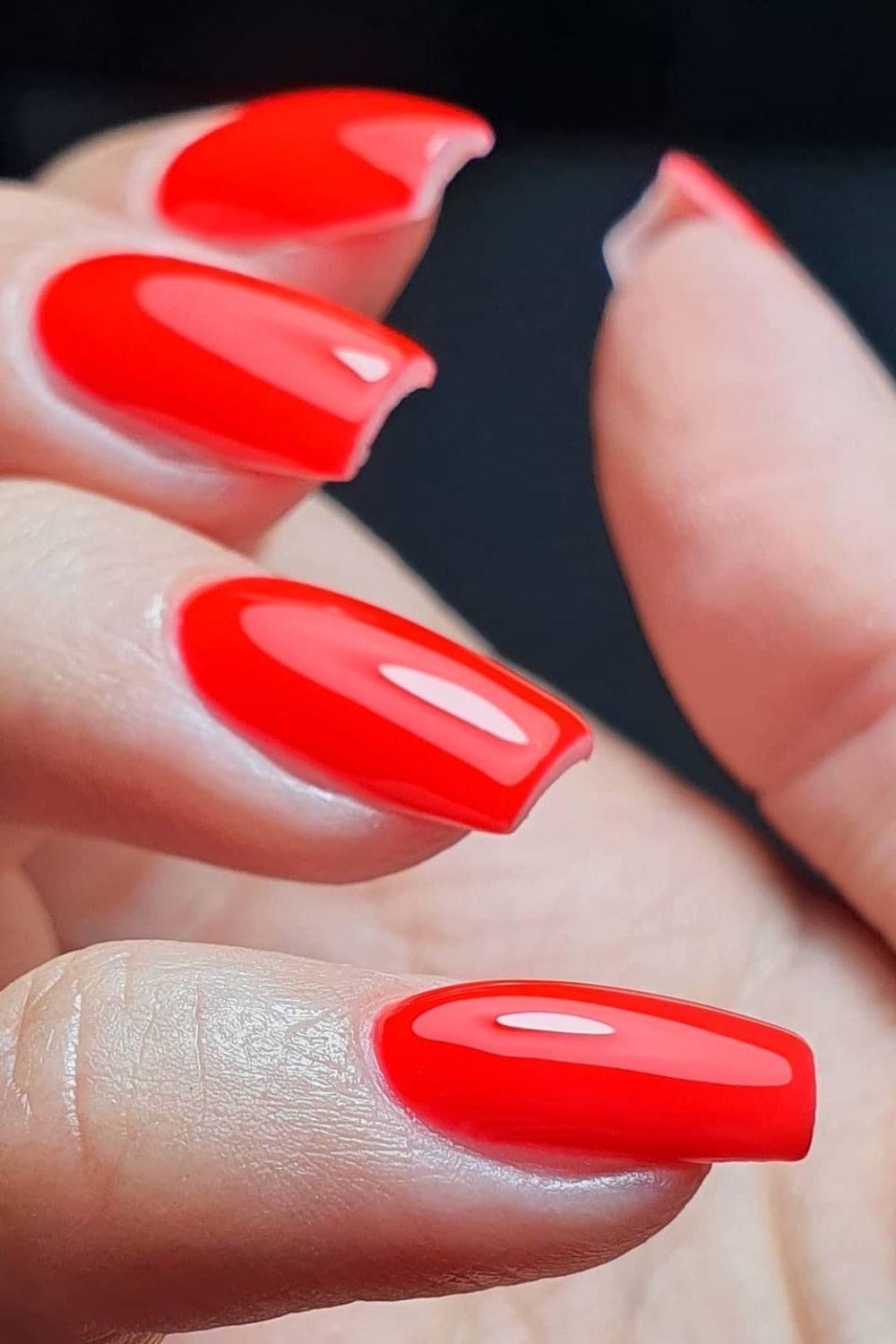 37 Trending Summer Nail Colors | Must Try in 13 Vivid Cherry Red