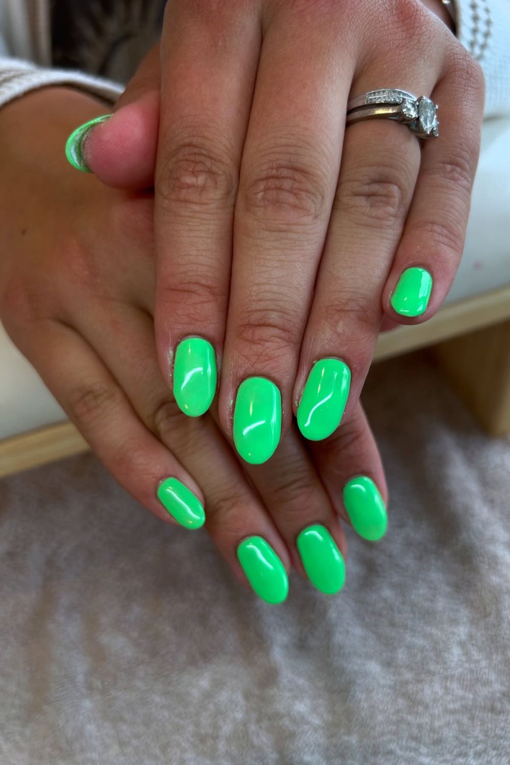 37 Trending Summer Nail Colors | Must Try in 7 Neon Green Pop