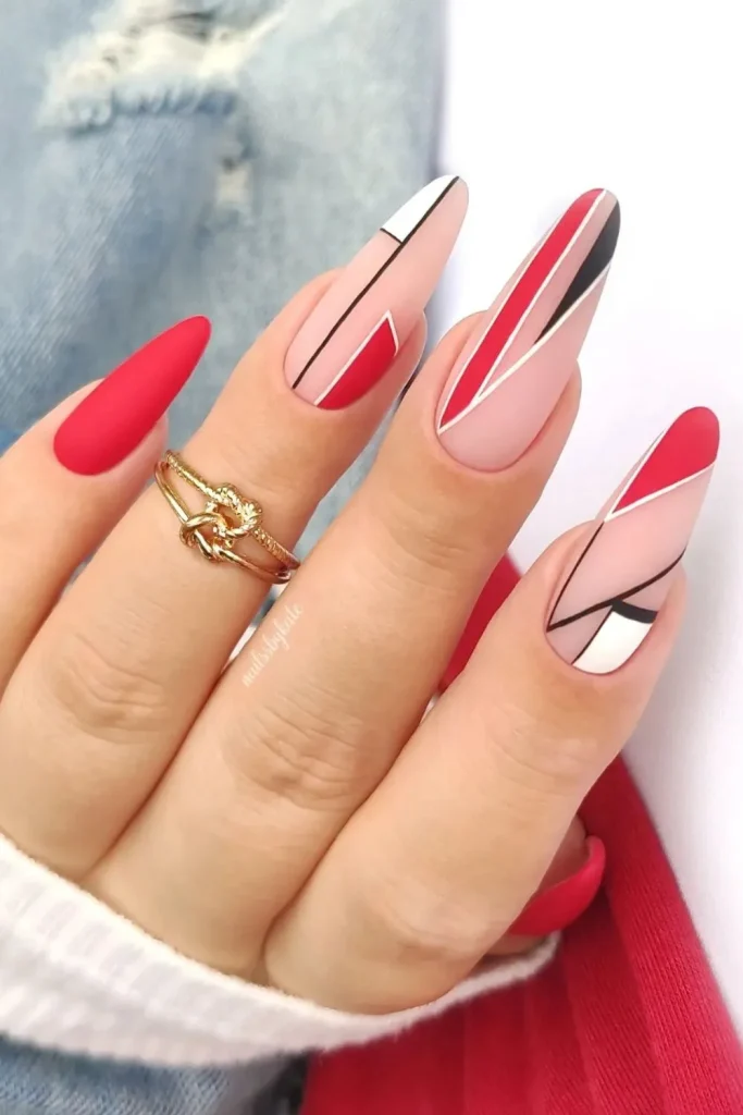 40+ Stunning Red Nails For Prom 13 12. Red Nails For Prom 01 07 25