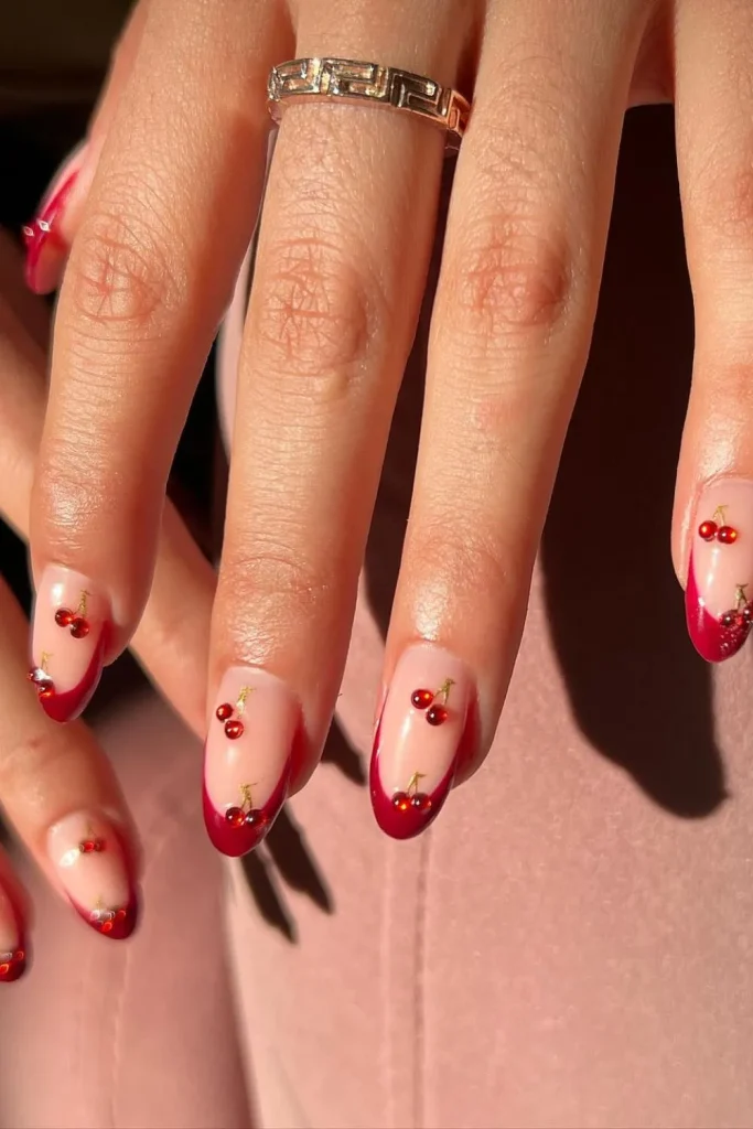 40+ Stunning Red Nails For Prom 17 16. Red Nails For Prom 01 07 25