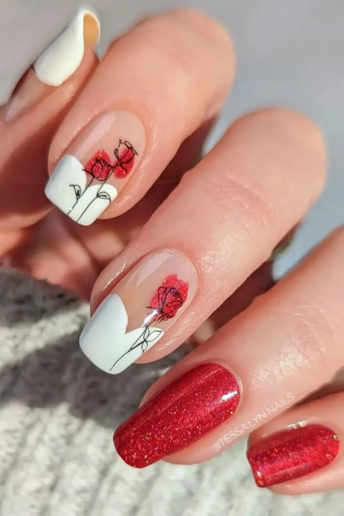 40+ Stunning Red Nails For Prom 26 25. Red Nails For Prom 01 07 25