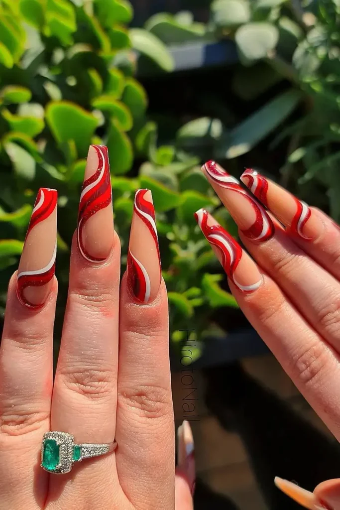 40+ Stunning Red Nails For Prom 4 3. Red Nails For Prom 01 07 25