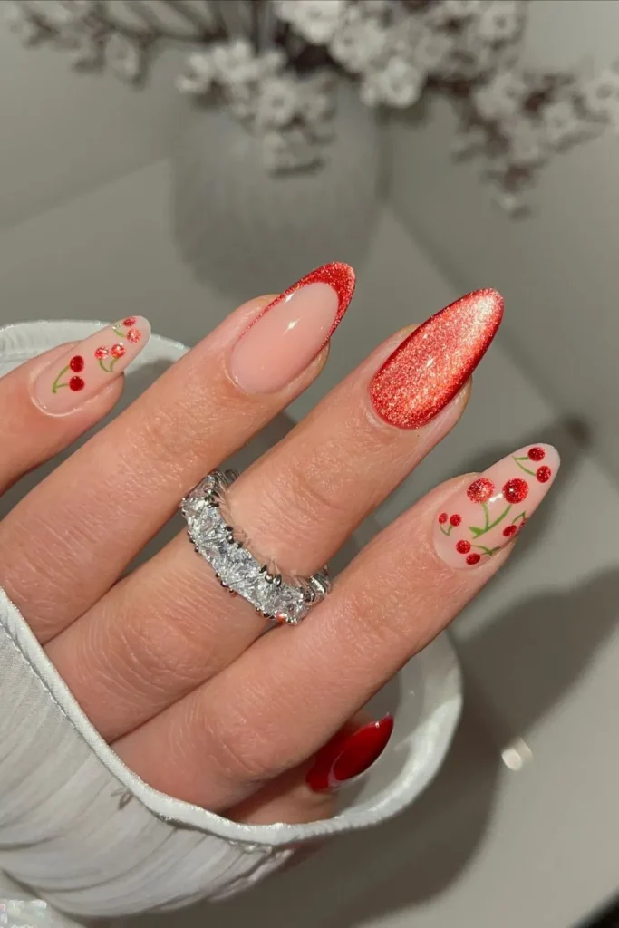 40+ Stunning Red Nails For Prom 32 31. Red Nails For Prom 01 07 25