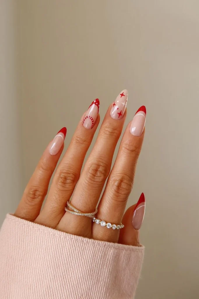 40+ Stunning Red Nails For Prom 5 4. Red Nails For Prom 01 07 25