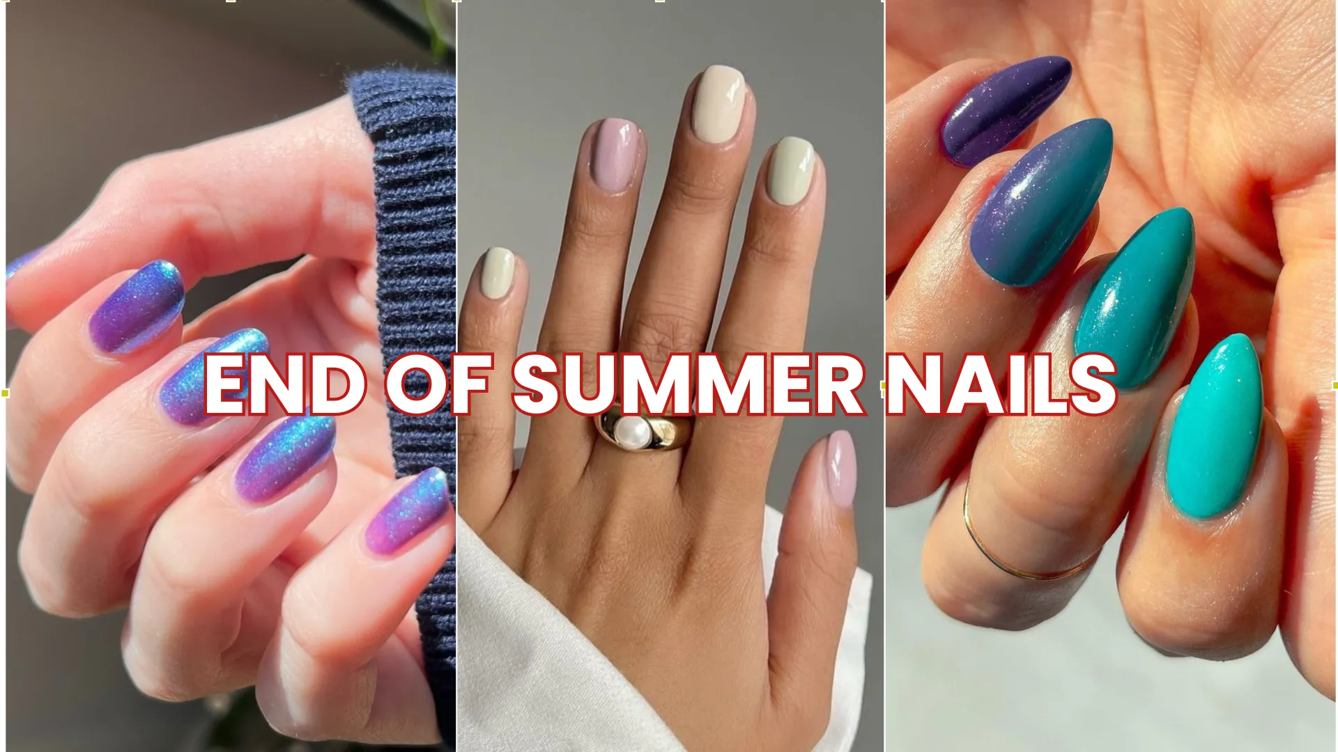 28 End of Summer Nails Designs That You Will Love To Copy In This Transition Season
