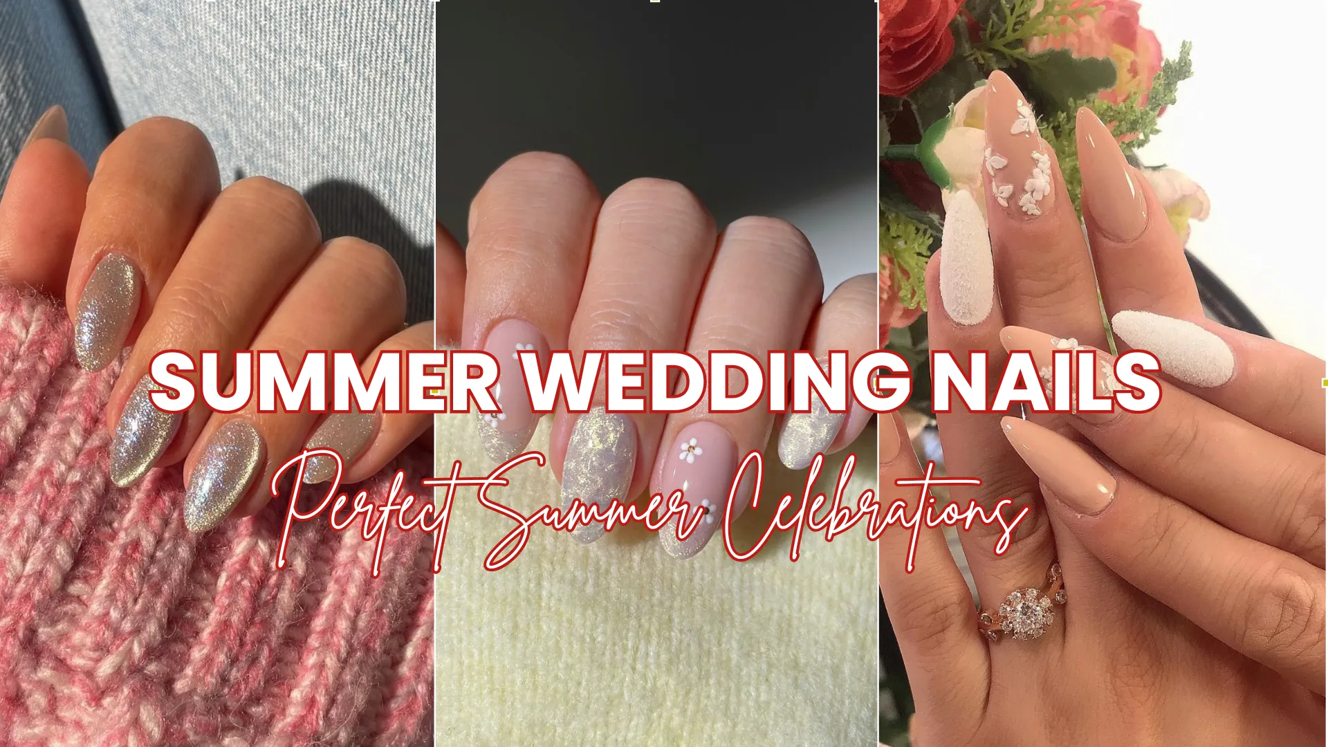 Summer Wedding Nails