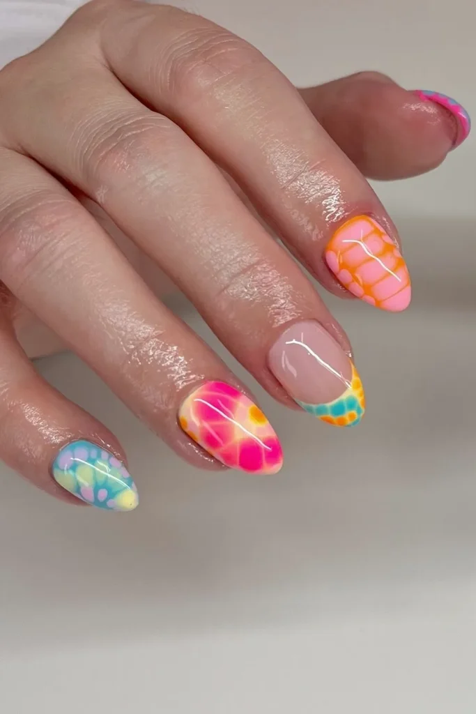 50+ Trendy Summer Almond Nails 53 Summer Almond Nails 52