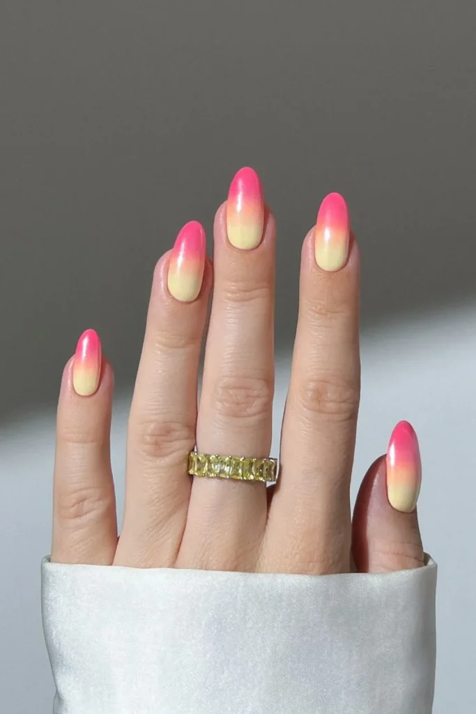 Summer Ombre Nails 1