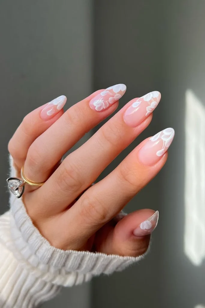 Summer Wedding Nails 18