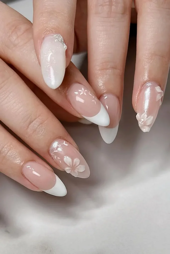 Summer Wedding Nails 19