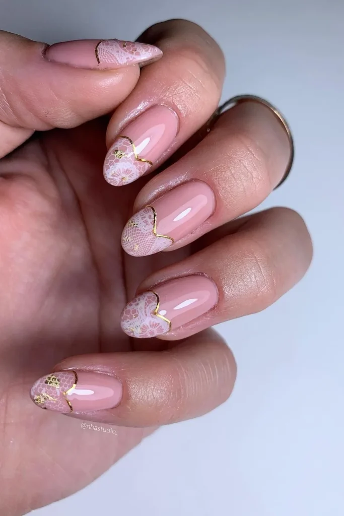 Summer Wedding Nails 22
