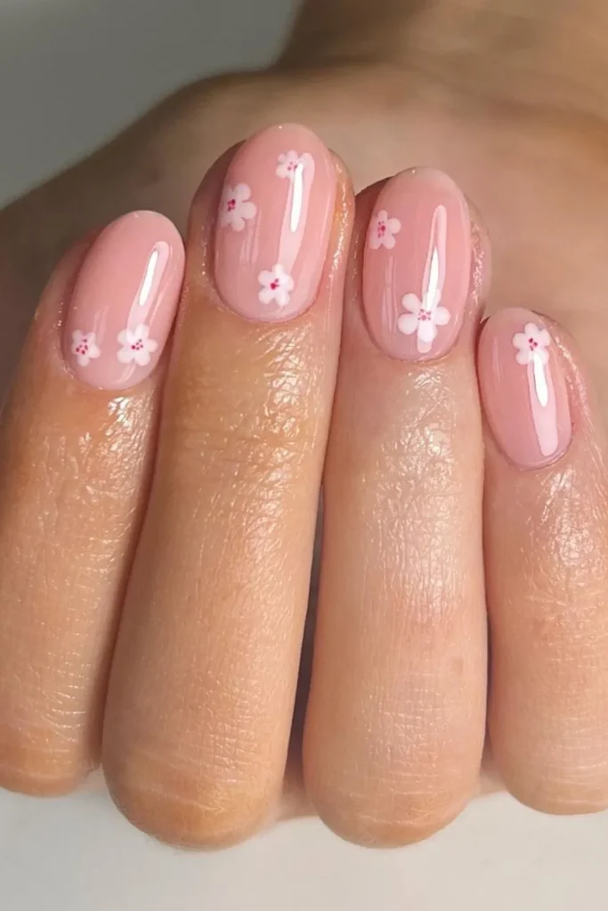 Summer Wedding Nails 24